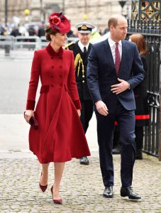 Catherine Duchess of Cambridge and Prince William
Commonwealth Day Service, Westminster Abbey, London, UK - 09 Mar 2020
The Duke and Duchess of Sussex are carrying out their final official engagement as senior royals