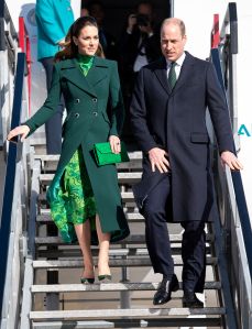 Catherine Duchess of Cambridge and Prince William arrive at Dublin International Airport

Prince William and Catherine Duchess of Cambridge visit to Ireland - 03 Mar 2020