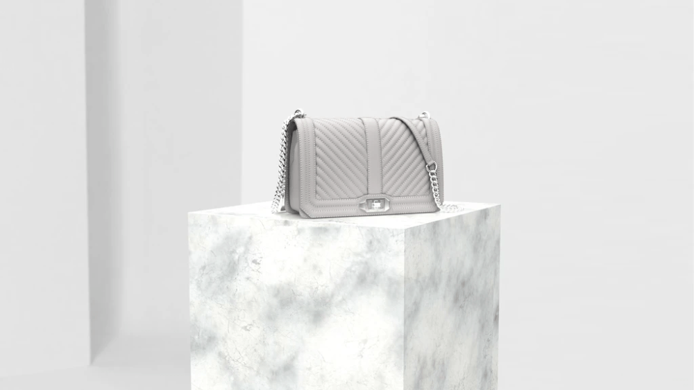 Rebecca Minkoff has been testing Shopify's new support for 3-D models for 40 of its bags.