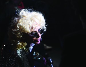 Lady GagaSaint Laurent at the Palladium, Front Row, Fall 2016, Los Angeles, America - 10 Feb 2016