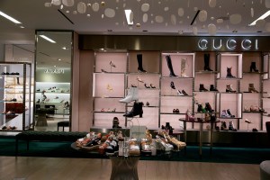 The Gucci shop-in-shop at Saks Fifth Avenue’s 10022-SHOE.