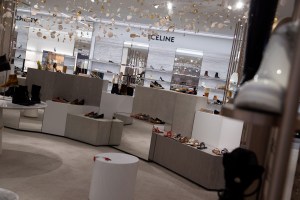 The shoe floor offers 2,500 different styles.