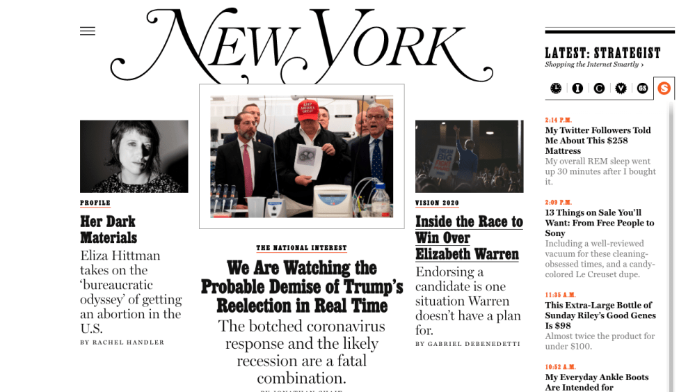 N.Y. Magazine Owner Closes Office After Non-Vox Employee Tests Positive for COVID-19