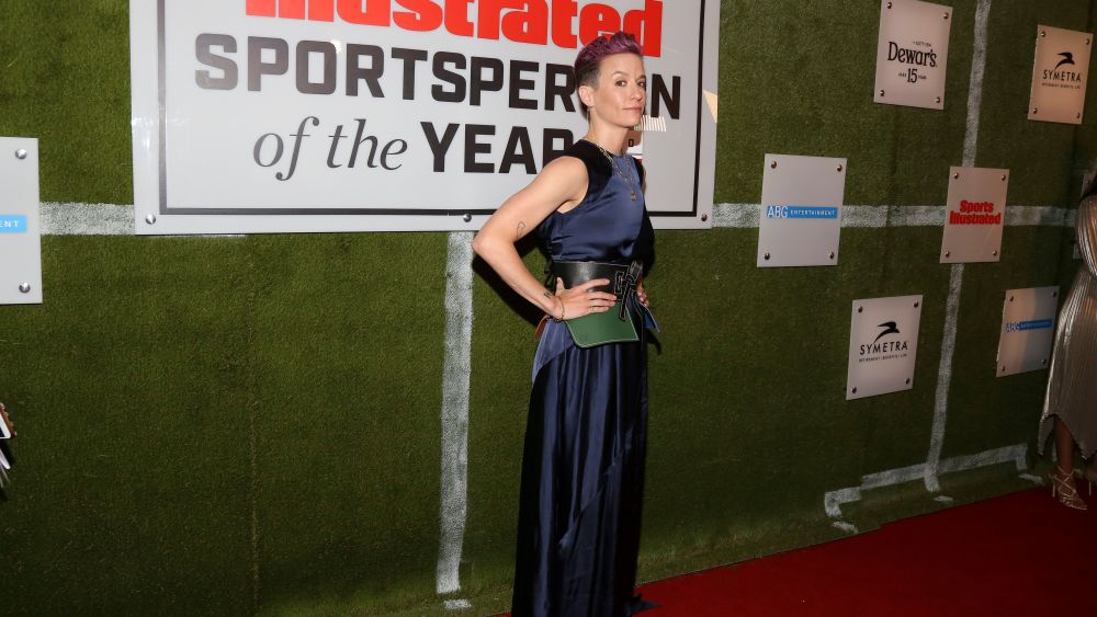Megan Rapinoe attends the Sports Illustrated Sportsperson of the Year Awards at the Ziegfeld Ballroom, in New York2019 Sports Illustrated Sportsperson of the Year Awards, New York, USA - 09 Dec 2019