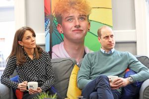 Prince William and Catherine Duchess of Cambridge visit mental health charity Jigsaw
Prince William and Catherine Duchess of Cambridge visit to Ireland - 04 Mar 2020
Catherine Wearing Equipment, Shirt
