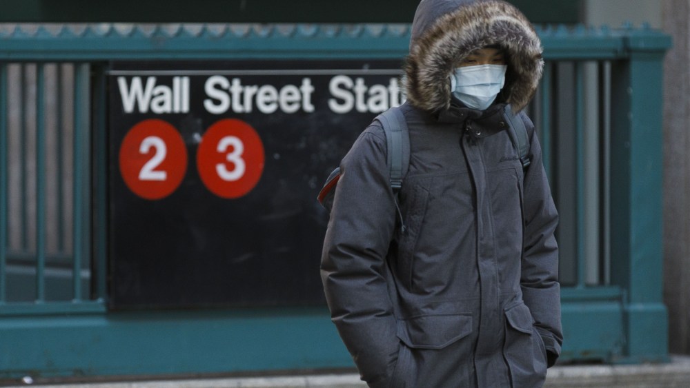 The coronavirus fallout is hitting Wall Street hard.