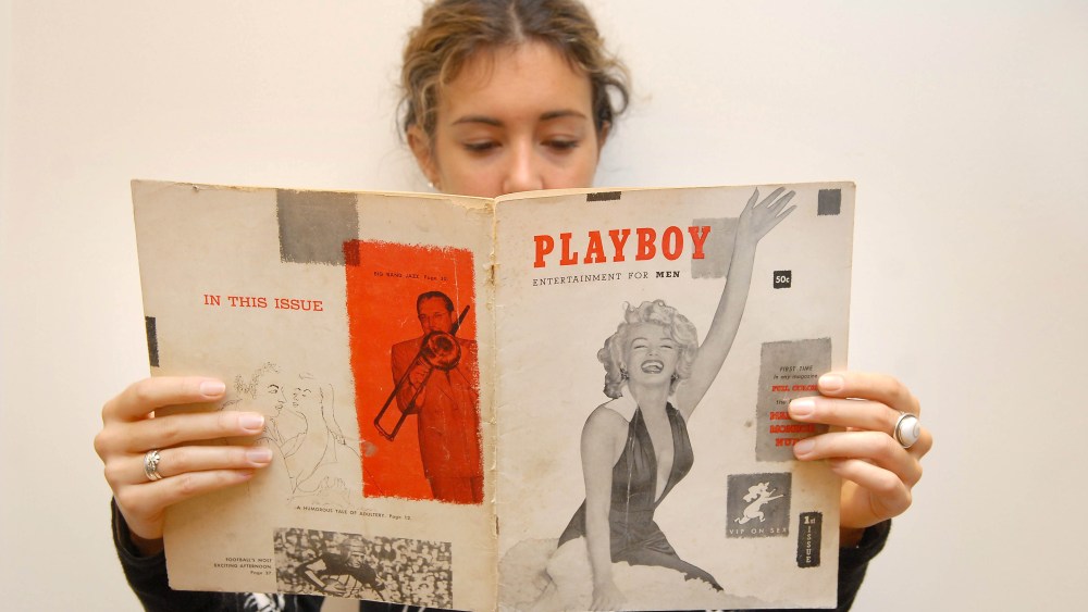 The first issue of Playboy magazine from December 1953.