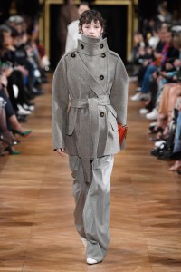 Model on the catwalk