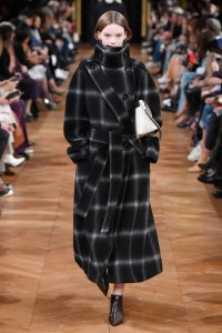 Model on the catwalk