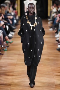 Adut Akech on the catwalk