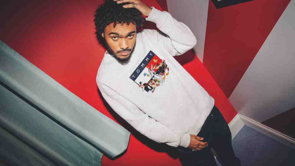 A look from the Tommy Jeans Looney Tunes capsule.