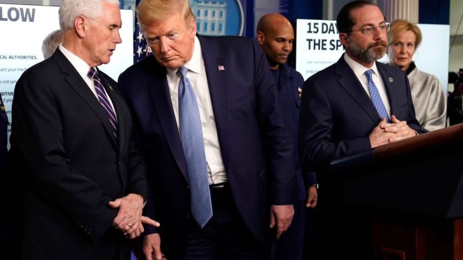 President Trump said the deadly coronavirus outbreak could last through summer or longer, adding that a national quarantine is needed yet.