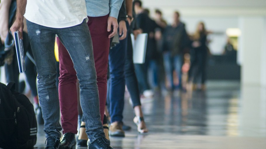 A record-breaking 3.28 million weekly jobless claims were filed for unemployment insurance due to COVID-19 that shut down many businesses.
