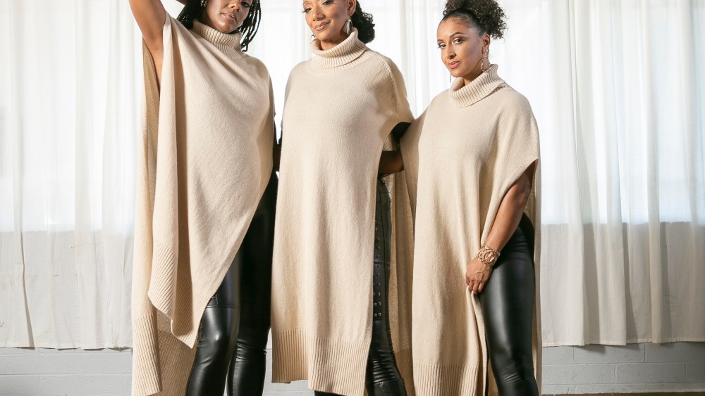 Sister Sledge Shows Off Recycled Cashmere for Winser London