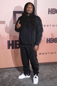Marshawn Lynch
'Westworld' Season 3 TV show premiere, Arrivals, Los Angeles, USA - 05 Mar 2020