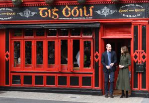 Prince William and Catherine Duchess of Cambridge at Tig Coili traditional Irish pub, GalwayPrince William and Catherine Duchess of Cambridge visit to Ireland - 05 Mar 2020
