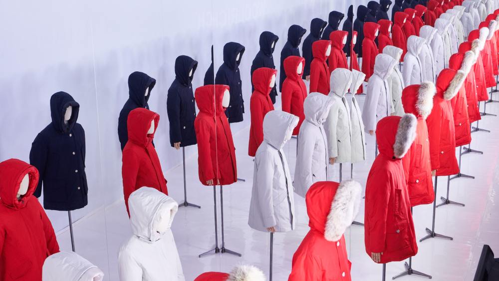 Woolrich installation at Pitti Uomo