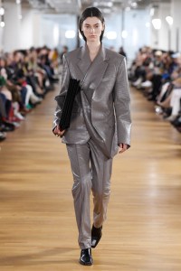 Model on the catwalk