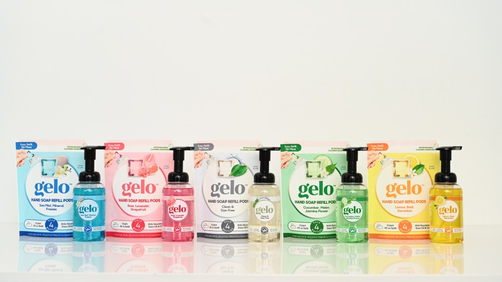 Gelo hand soap refillable biodegradable