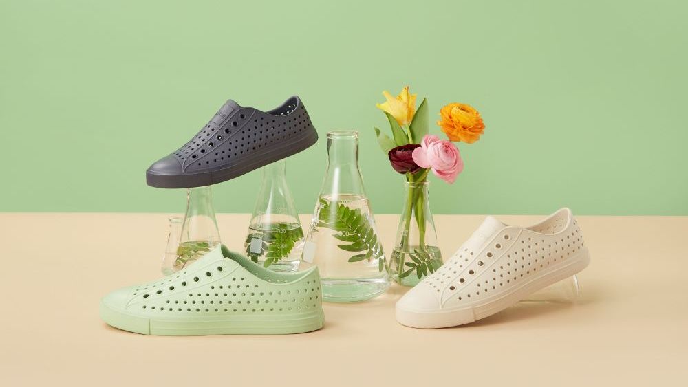 Native Shoes is expanding its landmark Bloom shoe line with new styles made from lightweight algae EVA.