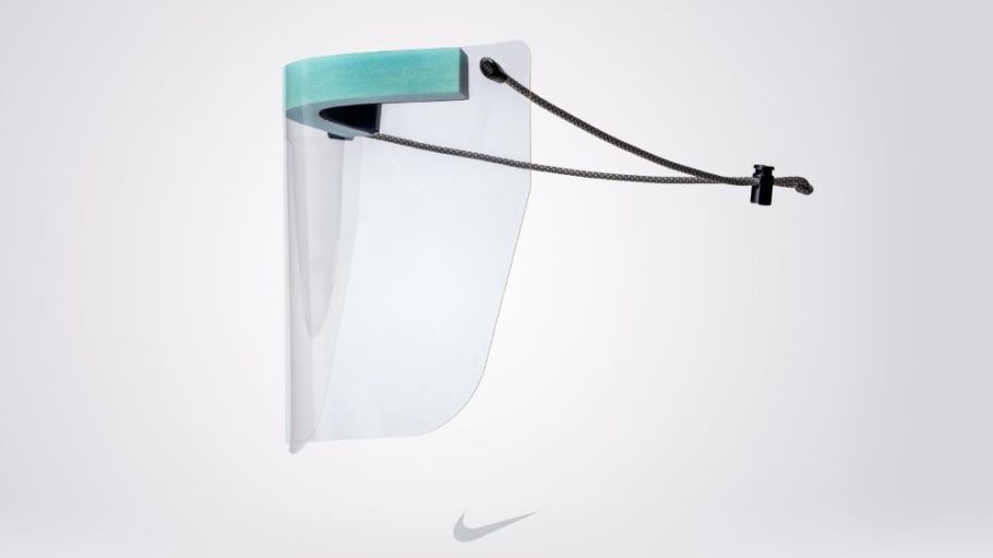 Nike worked with Oregon Health & Science University to make coronavirus-focused full-face shields and lenses for air-purifying respirators.