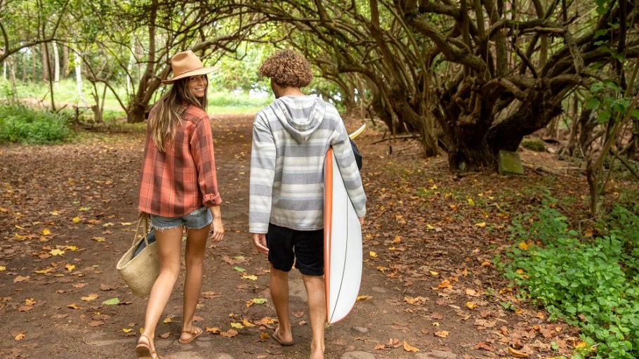Outerknown has committed to full circularity by 2030, designing to eliminate waste and pollution, and ensuring its apparel has longevity.