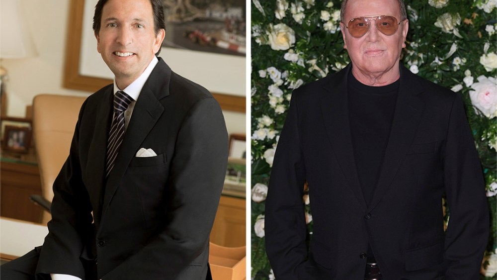 John Idol (left) and Michael Kors.