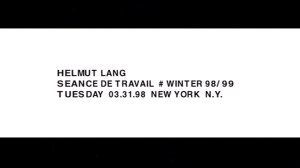 Video still with opening credits from the first online show