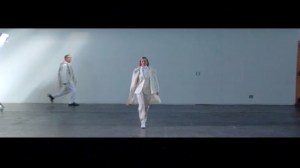 Video still from the show