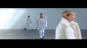 Video still from the show