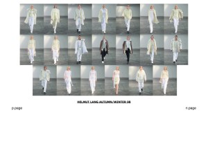 Main page of the website at the time of the online show