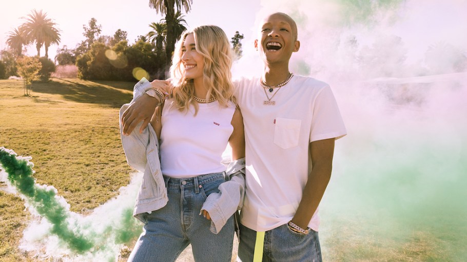 Hailey Bieber, Jaden Smith Star in Levi's Positivity Campaign
