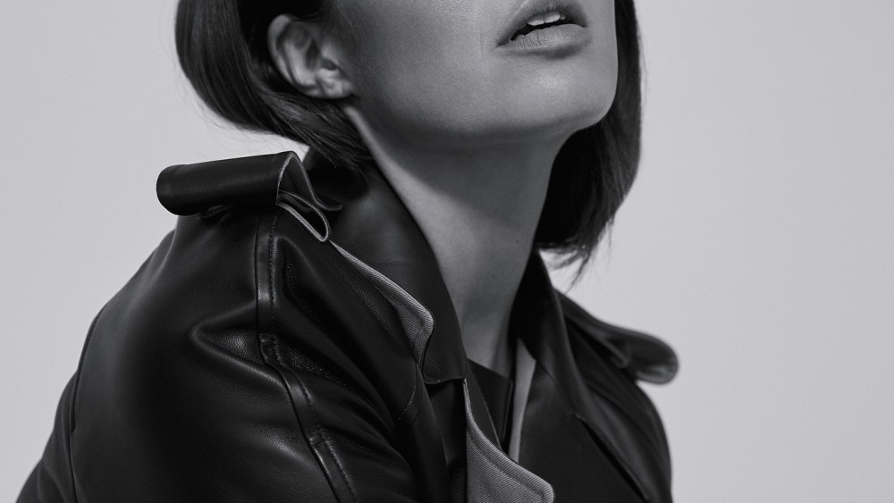 Bottega Veneta’s cotton, wool and lamb leather trenchcoat (available at Saks Fifth Avenue).