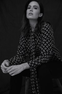 Marc Jacobs’ viscose blouse.