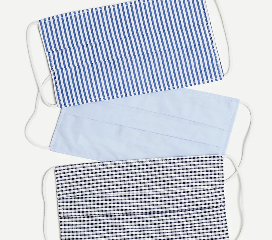 Here are the best face masks made by denim brands that include features for style and comfort—and many also include a charitable component.