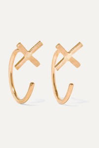 Melissa Joy Manning, 14-karat gold earrings