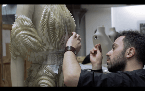 A still from the 'Ludi Naturae' process video filmed by Ryan McDaniels
