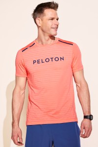 PelotonÕs coral swift T-shirt, $64.