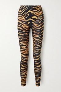 Adam Selman SportÕs tiger-print stretch leggings, $135.