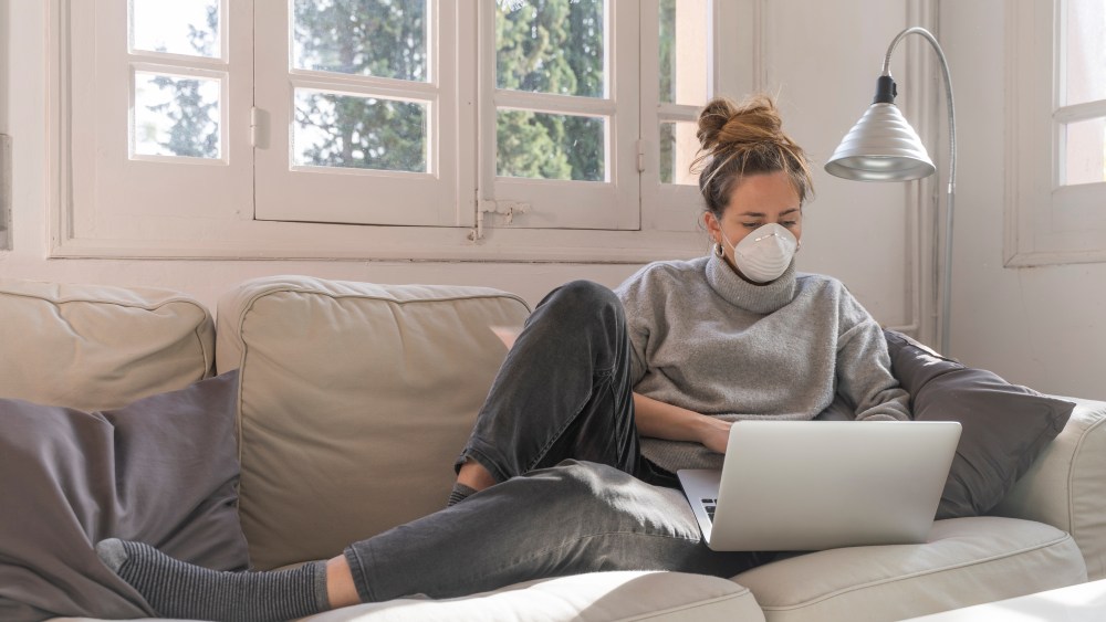 working from home