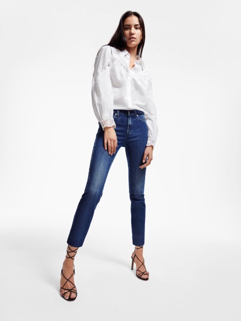 For its 20th anniversary, jeans maker 7 For All Mankind has set measurable sustainable production goals and joined Better Cotton Initiative.
