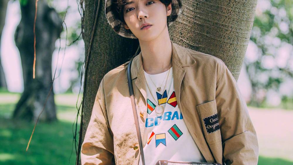 Lu Lan stars in Gucci's 520 campaign for China.