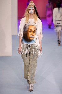 In a collection that drew from disparate references, Ashley Williams made a genius fashion statement. 