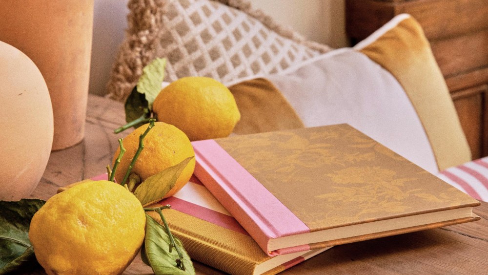 Notebooks from Sézane's new lifestyle range.