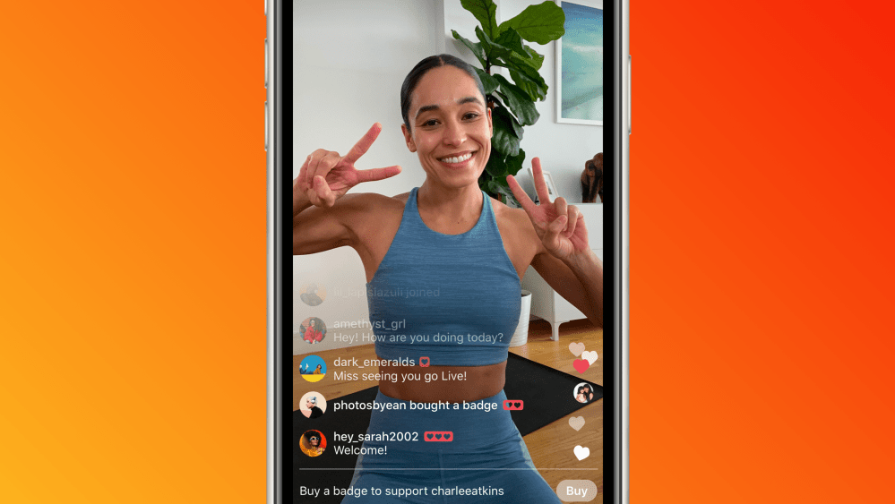 Instagram badges influencers creators