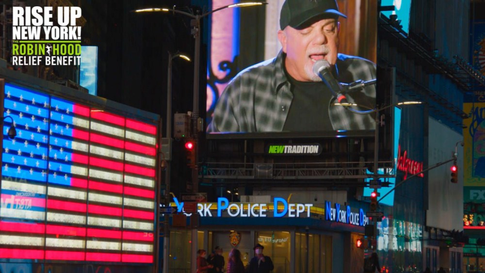 Billy Joel in Times Square