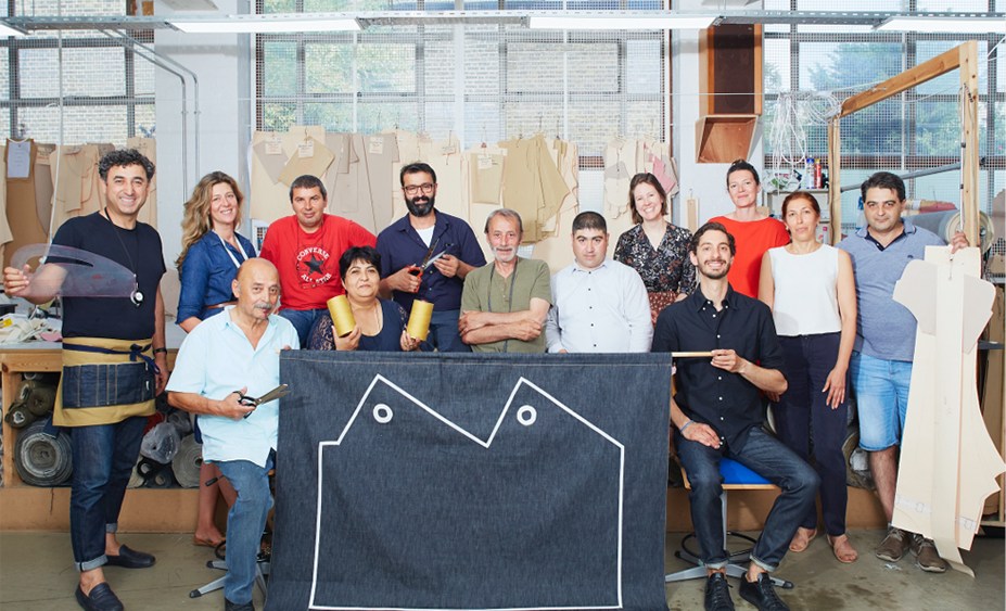 Manufacturer of crafted denim team at Blackhorse Lane Ateliers
