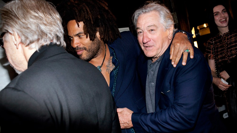 Lenny Kravitz, Robert De Niro