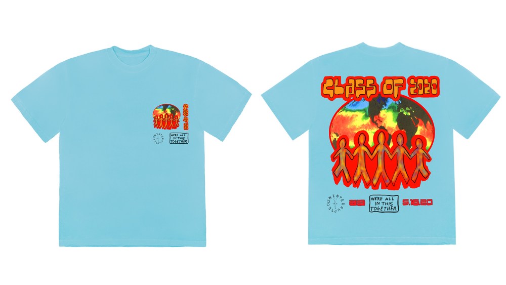 The Uninterrupted and Cactus Jack 2020 Graduation T-Shirt