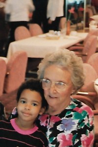 Brother Vellies - “I decided to share a photo of myself and my grandmother. Right now, a lot of people I love have been losing their grandmothers and it’s made me reflect a lot on the relationship I had with my own. My very first vivid memory of my grandmother was making pancakes every Saturday morning. She would give me a stool and help me see on to the griddle so we could cook and flip them together. It was my grandmother who taught me to bake. A skill I have leaned on in the past few weeks more than ever. She taught me acts of service, as a love language. She taught me how to care for people — and also how to care for myself."